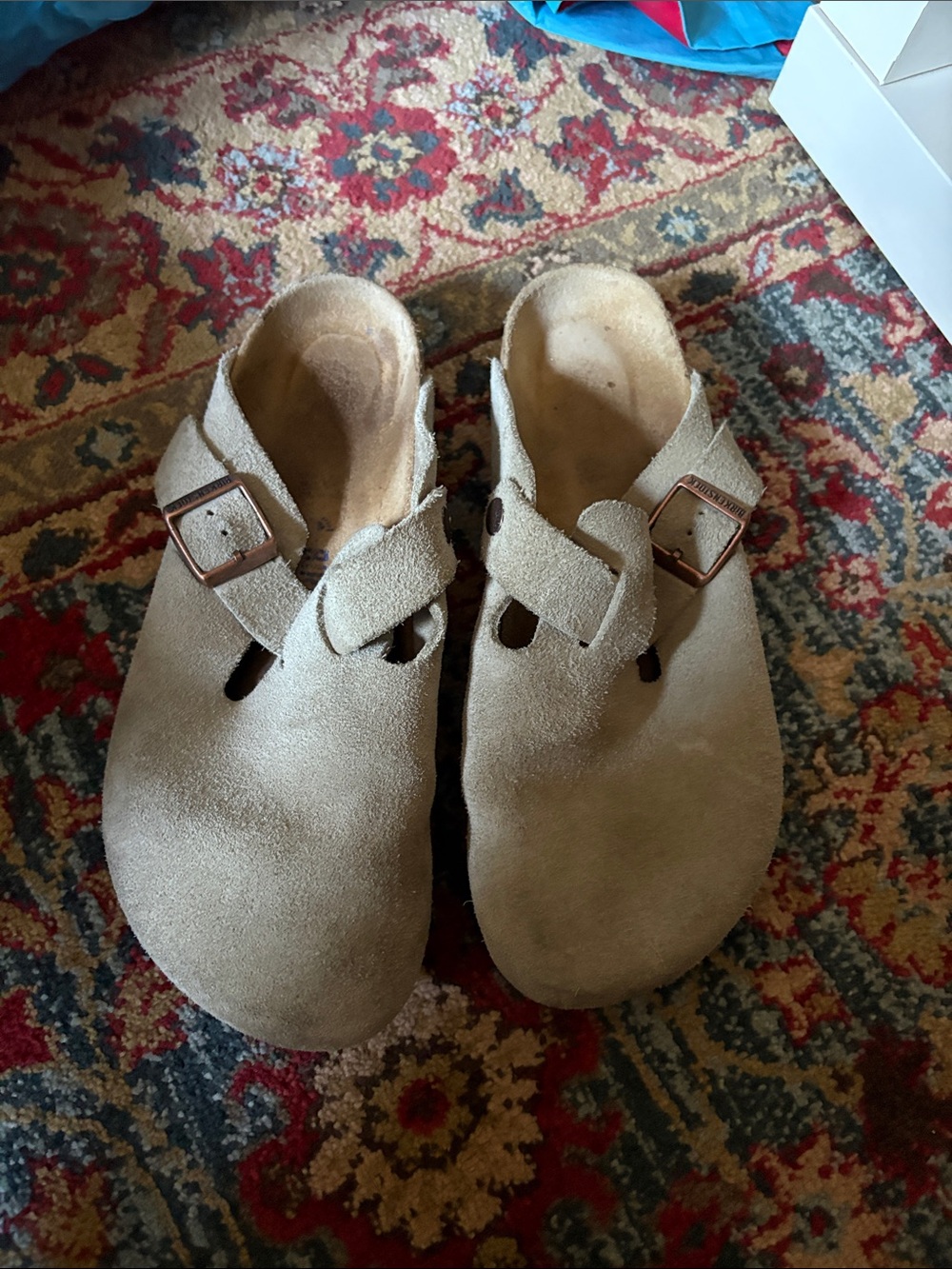 Birkenstock Bostons Light Tan
